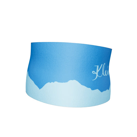 Stirnband "WALSER BERGE", blau